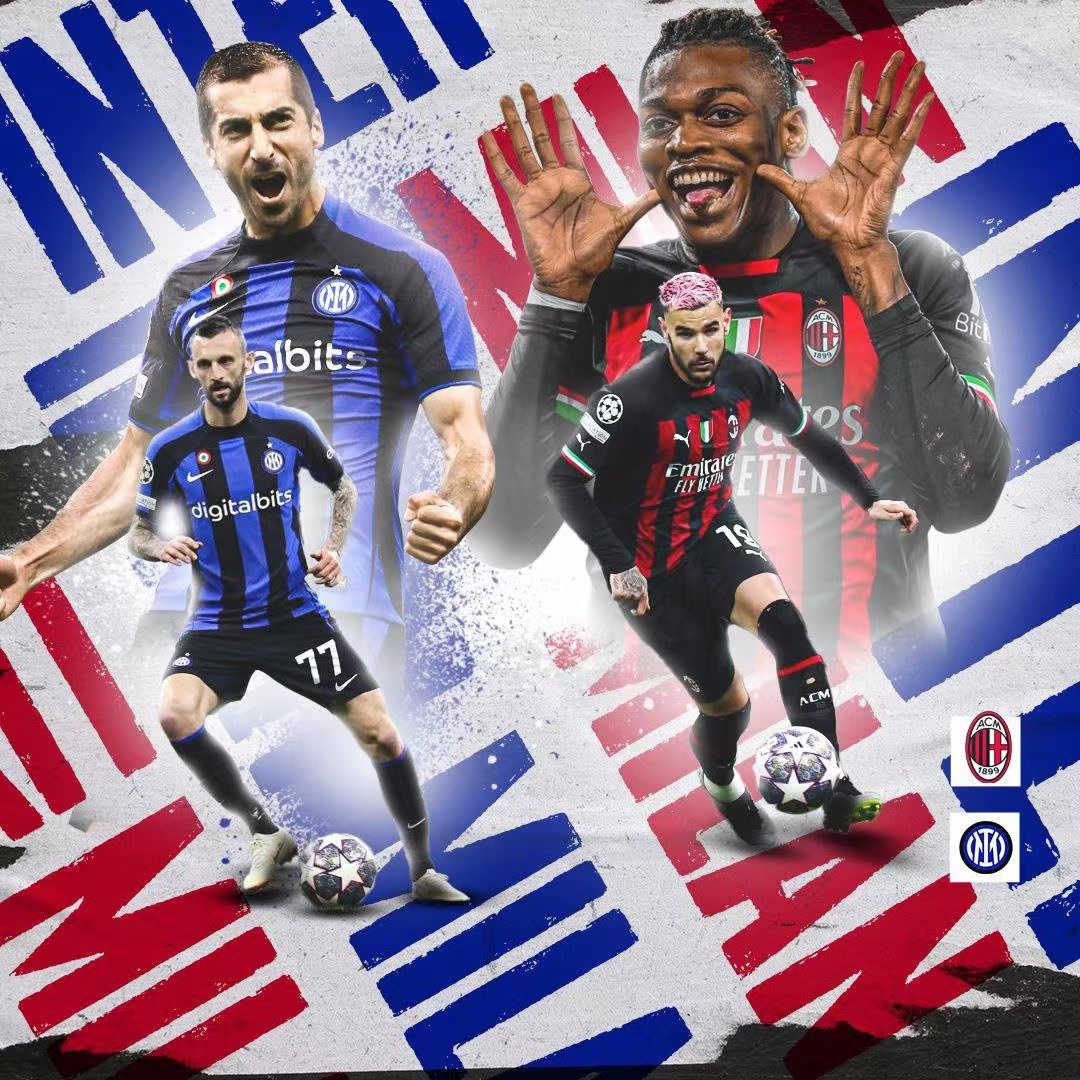 Ligue des champions AC Milan contre Inter Milan